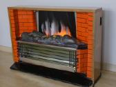 Elektrinis zidinis "Tuluke" 1250w ugnies imitacija