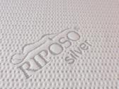 Čiužinys Riposo Memory Silver 180x200x18 cm