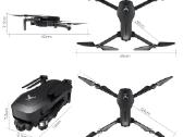 S906 Pro2 dronas su dviejomis kameromis 4k GPS Wif - nuotraukos Nr. 9