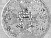 Malta 2023 5 eurai Kilnusis erelis Ag999.9 1oz - nuotraukos Nr. 3