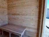 Lauko mobilios medinės pirtys 2.3x3.5m - nuotraukos Nr. 11
