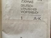 Vokiečių-lietuvių kalbų žodynas, 2 tomai - nuotraukos Nr. 3