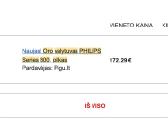 Oro valytuvas Philips Series 800, pilkas - nuotraukos Nr. 3