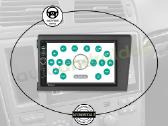 2din Android multimedia Usb/GPS/WiFi/bluetoth/7" - nuotraukos Nr. 12