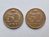 Danijos Karalystės 50 erių nominalo monetos - nuotraukos Nr. 2