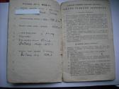 Tarpukario profsąjungos 1941m.pažymių knygelė - nuotraukos Nr. 6