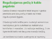 Masažinis krėslas Carelax Everest 3D - nuotraukos Nr. 12