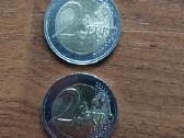 2 Euro monetos ,Lietuva ir kitos .