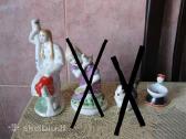 CcccccccCCCP Porceliano statuleles 3 vnt.-su Defek