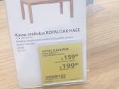 Stalas Jysk , defektas ! Naujas! - nuotraukos Nr. 2