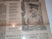 Senas laikraštis su remeliu - nuotraukos Nr. 3