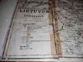 Lietuvos tarpukario žemėlapis - nuotraukos Nr. 2