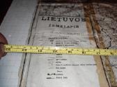Lietuvos tarpukario žemėlapis - nuotraukos Nr. 7