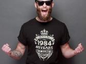 Gimtadienio marškinėliai -Years Of Being Awesome! - nuotraukos Nr. 2