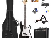 Max Gigkit bosinės gitaros rinkinys juoda