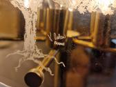 Vintažinis mid century žalvarinis toršeras - nuotraukos Nr. 12