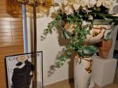 Vintažinė Art Nouveau porcelianinė vaza su stovu - nuotraukos Nr. 30