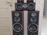 Jbl E60 / E20 / Ec25 komplektas ir Yamaha resiver