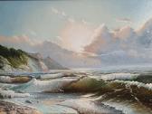 Aliejus, drobe 70 x 50 cm  400 euro - nuotraukos Nr. 14