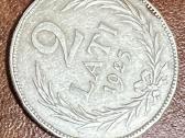 Latvija 1925 2 latai sidabrine moneta
