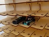 Lentynos Hot wheels 1:64 kolekcinėms mašinėlėms - nuotraukos Nr. 2