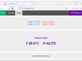 Ip Temperaturos ir dregmes matuoklis Iftt, Zabbix - nuotraukos Nr. 2