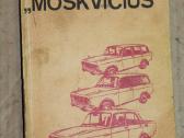 Automobilis Moskvičius knyga 1987m.