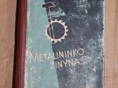 Metalininko tekintojo žinynas 1961m.