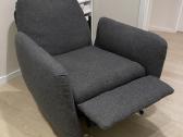 Fotelis Ikea Ekolsund su kojų atrama - nuotraukos Nr. 2
