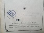 Knyga iš prof. Vaclovo Biržiškos bibliotekos - nuotraukos Nr. 3