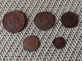 Carines Monetos.5 kapeikos 1911m labai gero stovio - nuotraukos Nr. 7