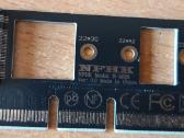 Adapteriai iš m.2 Nvme i Pcie