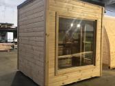 Lauko pirtis - modulinė sauna "Ausra"- 2.3 x 2.3 m - nuotraukos Nr. 5