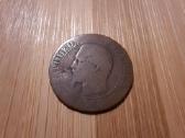 5 centimai 1854 B Napaleonas III - Prancūzija