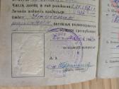 Karinis bilietas. Medicinos sesuo. 1948 m. - nuotraukos Nr. 2