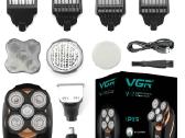 Vgr 5in1 Elektrinis skustuvas, atsparus vandeniui - nuotraukos Nr. 2