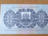 2018 m.proginis 10 šilingų banknotas Gibraltaras - nuotraukos Nr. 2