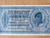 1942 metų 100 karbovancų Ukraina