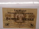 100 rubliu 1919 Latvija