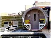 Apvali sauna lauko pirtis bačka 3,5m ilgio - nuotraukos Nr. 4
