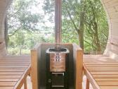 Apvali sauna lauko pirtis bačka 3,5m ilgio - nuotraukos Nr. 17