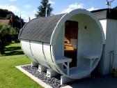 Apvali sauna lauko pirtis bačka 3,5m ilgio - nuotraukos Nr. 18