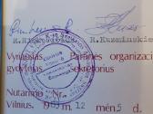 Senas garbės raštas - nuotraukos Nr. 3