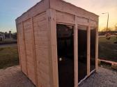 Eco modulinė Sauna 2.4x2.4m karkasinė pirtis - nuotraukos Nr. 5