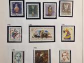 Vakarų Vokietijos pašto ženklų albumas (1949-1990) - nuotraukos Nr. 14