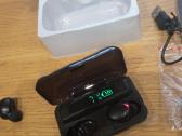 Bluetooth belaidės ausinės su power banku - nuotraukos Nr. 6