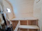 Mobili kvadratinė pirtelė 2,4mx3m Lauko pirtys - nuotraukos Nr. 5