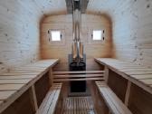Mobili kvadratinė pirtelė 2,4mx3m Lauko pirtys - nuotraukos Nr. 6