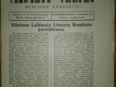 1304. Vilniaus Varpas retas laikraštis - nuotraukos Nr. 5