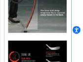 Ledo ritulio lazda. Hockey stick Easton - nuotraukos Nr. 2